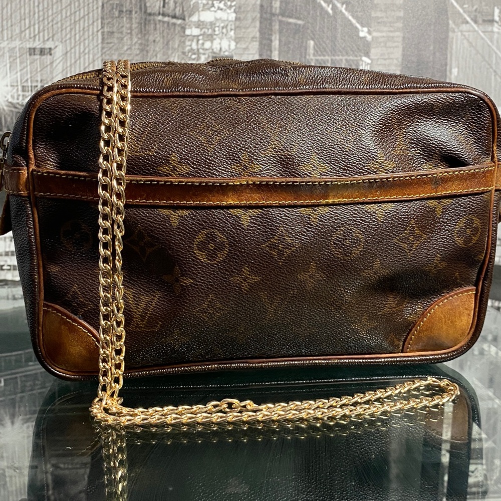 Authentic Louis Vuitton Vintage Monogram Compiegne Cosmetic Bag